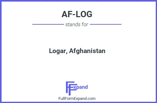 Full form of AF-LOG