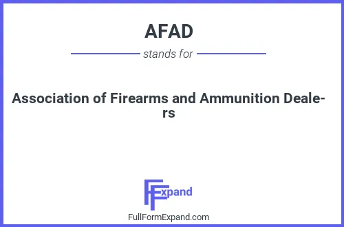 Full form of AFAD