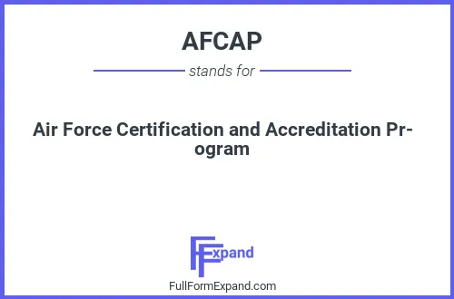 Full form of AFCAP