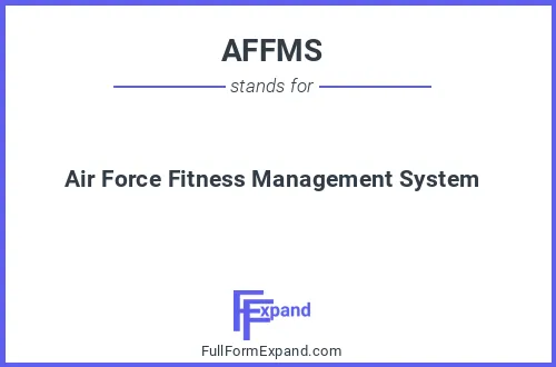 Full form of AFFMS