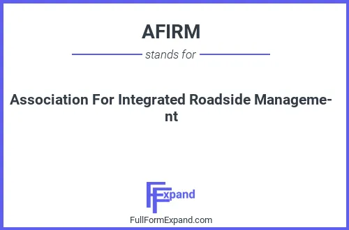 Full form of AFIRM