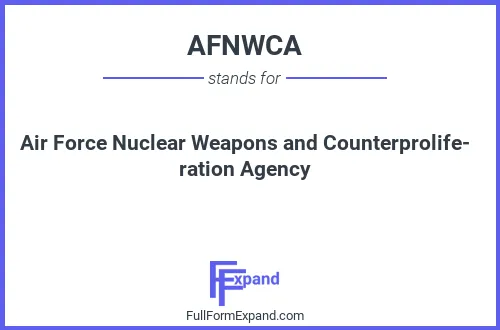 Full form of AFNWCA