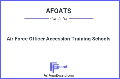 Full form of AFOATS