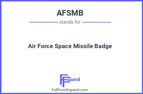 Full form of AFSMB