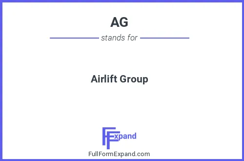 Full form of AG