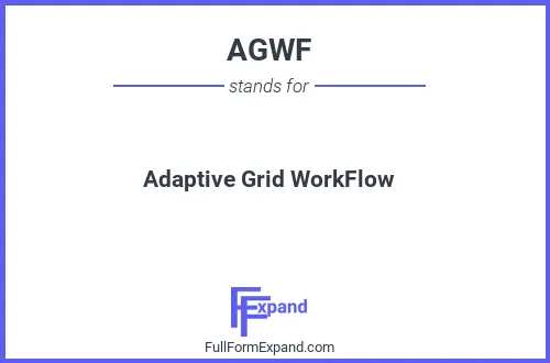 Full form of AGWF