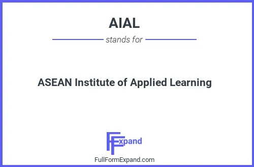 Full form of AIAL