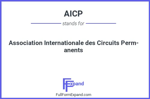 Full form of AICP