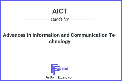 Full form of AICT