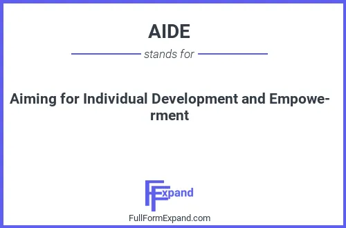 Full form of AIDE