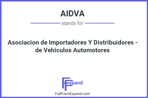 Full form of AIDVA