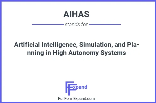 Full form of AIHAS