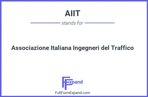 Full form of AIIT