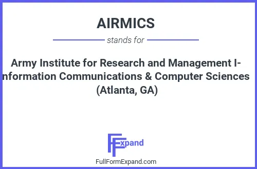 Full form of AIRMICS