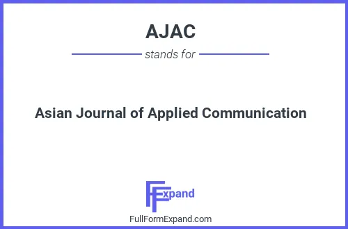 Full form of AJAC