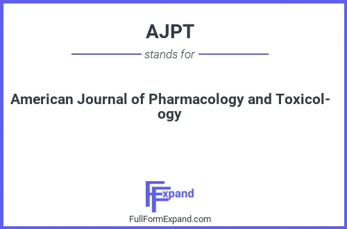 Full form of AJPT