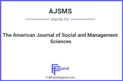 Full form of AJSMS
