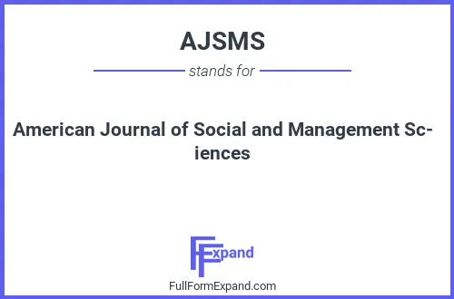 Full form of AJSMS