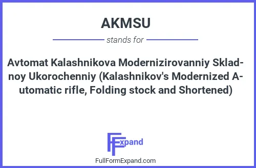 Full form of AKMSU