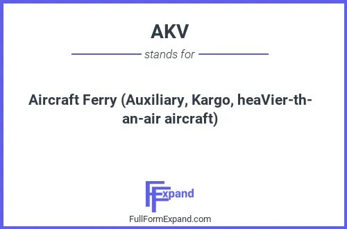 Full form of AKV