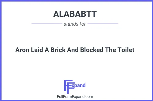 Full form of ALABABTT