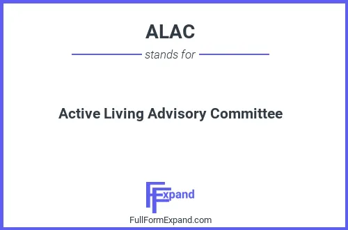 Full form of ALAC