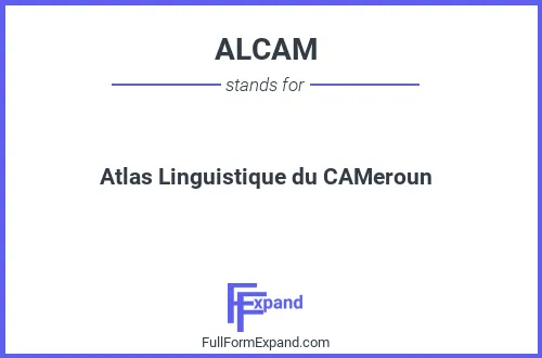 Full form of ALCAM