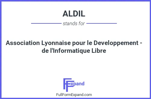 Full form of ALDIL