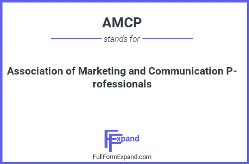 Full form of AMCP