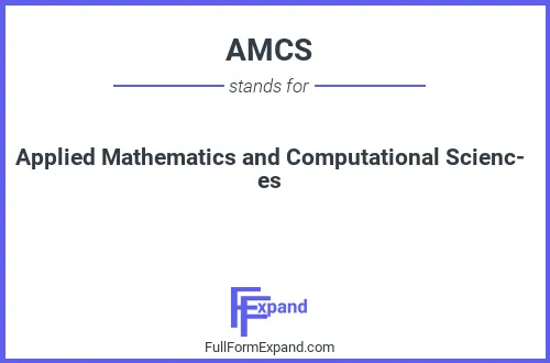 Full form of AMCS