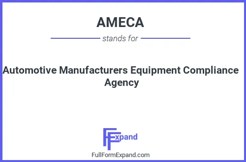 Full form of AMECA