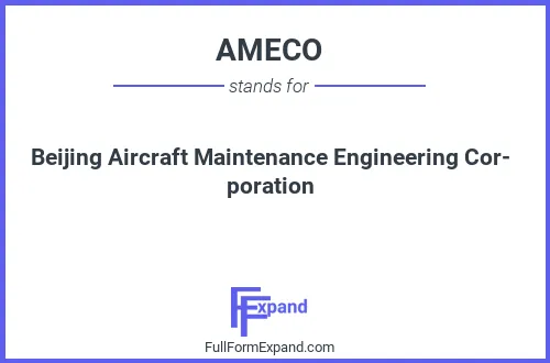 Full form of AMECO