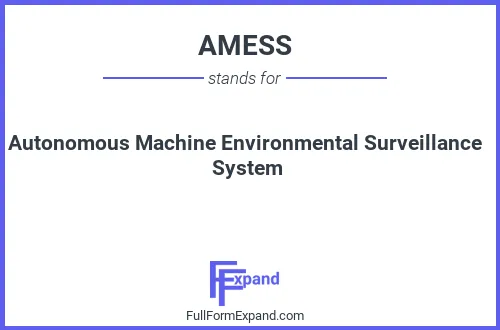 Full form of AMESS