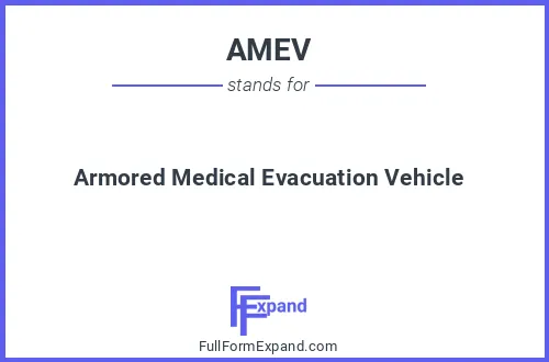 Full form of AMEV