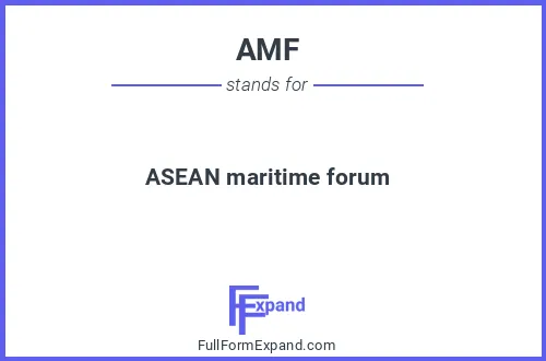 Full form of AMF