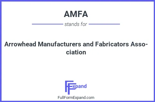 Full form of AMFA