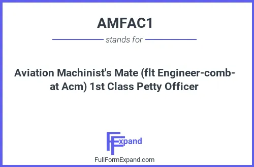Full form of AMFAC1