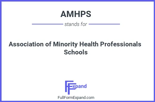 Full form of AMHPS