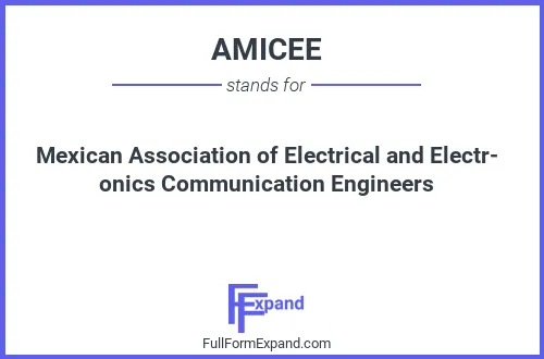 Full form of AMICEE