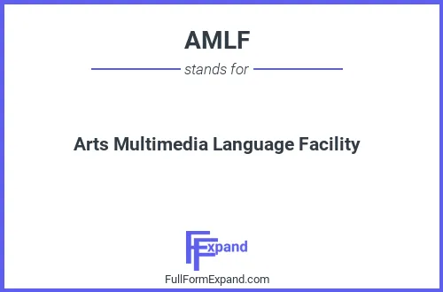 Full form of AMLF