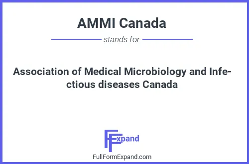 Full form of AMMI Canada