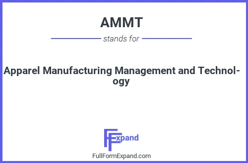 Full form of AMMT