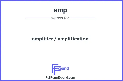 Full form of amp