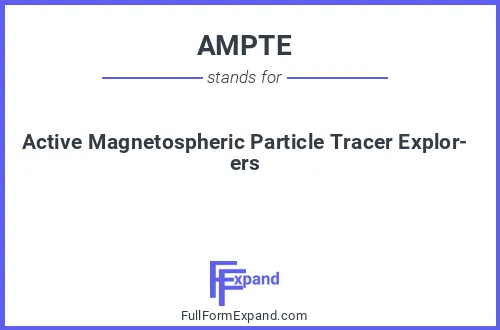Full form of AMPTE