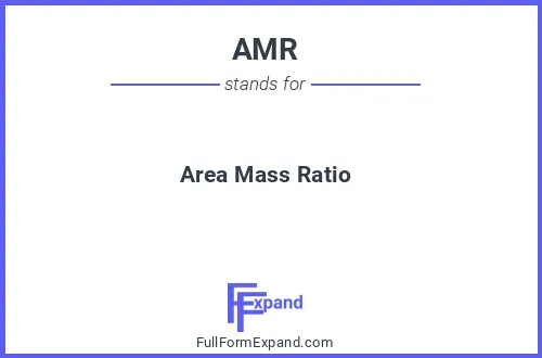 Full form of AMR