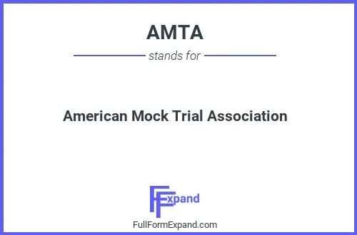 Full form of AMTA