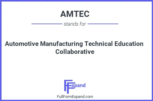Full form of AMTEC