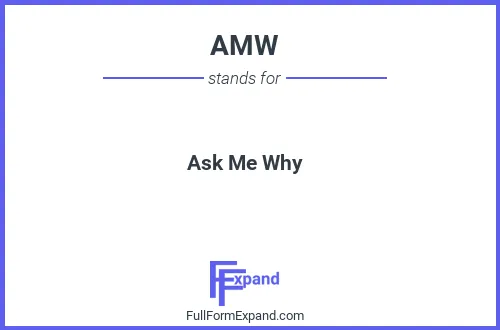 Full form of AMW