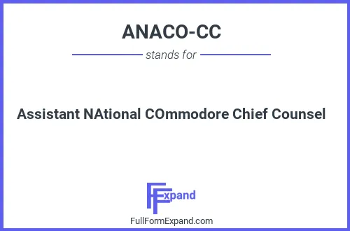 Full form of ANACO-CC