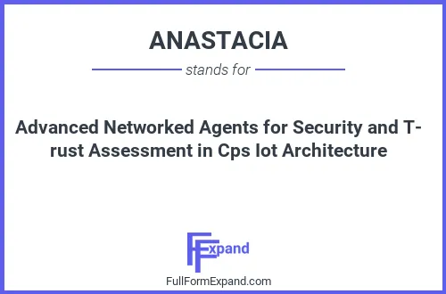 Full form of ANASTACIA